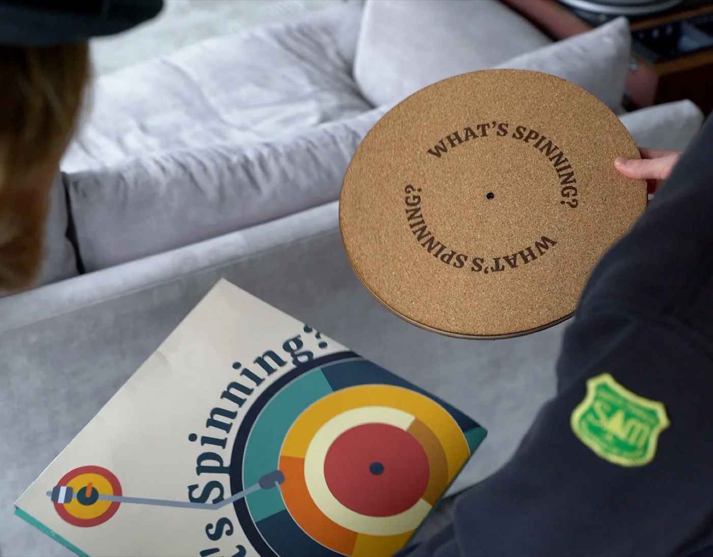 What's Spinning vinyl mat