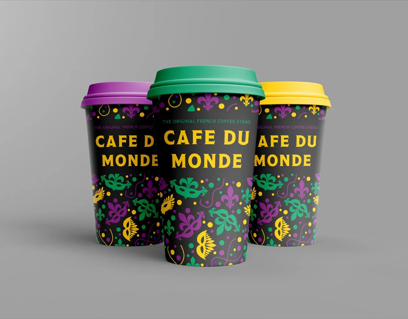 Café du Monde Mardi Gras packaging